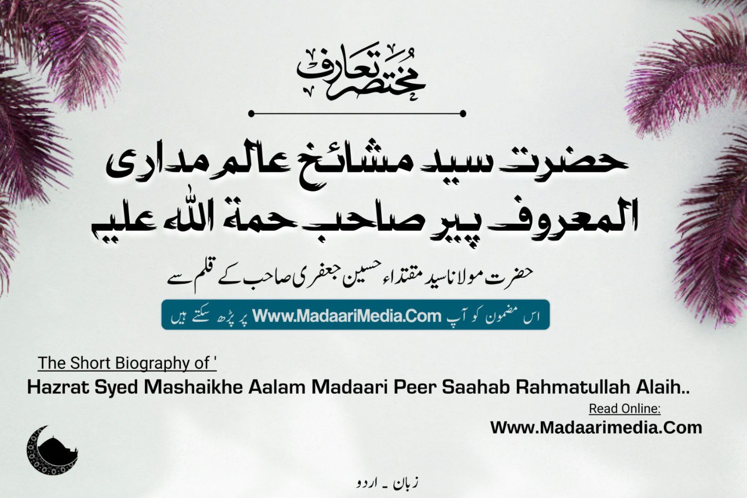 hazrat syed mashaikh e alam